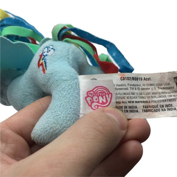 My Little Pony Rainbow Dash Plush Friendship is Magic Stuffed Animal 5" tall - Picture 7 of 7